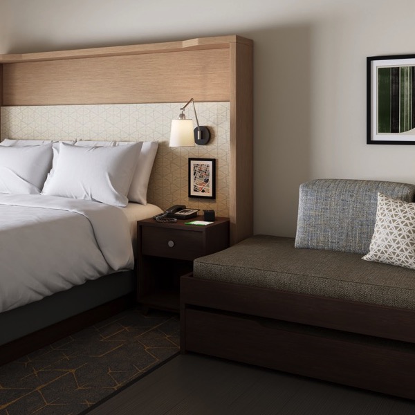 Guest Room | King Comfort Hideaway | Amber Urban