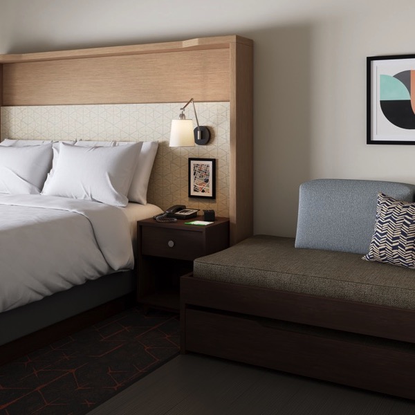 Guest Room | King Comfort Hideaway | Coral Urban